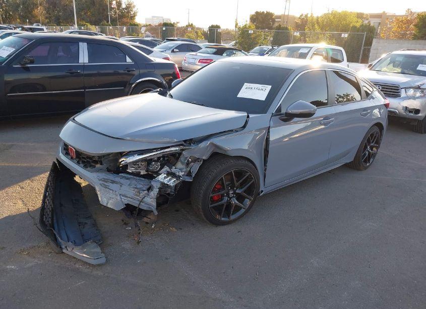 Photo 2 of 2024 Honda Civic SPORT TOURING (VIN 19XFL1H86RE013440)