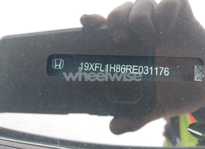 Photo 9 of 2024 Honda Civic SPORT TOURING (VIN 19XFL1H86RE031176)