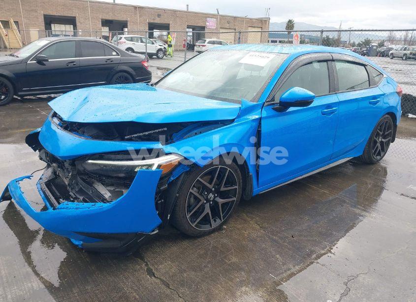Photo 2 of 2022 Honda Civic SPORT TOURING (VIN 19XFL1H88NE017435)