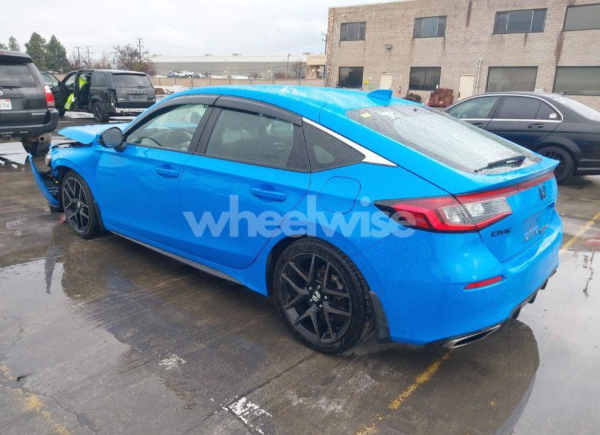 Photo 3 of 2022 Honda Civic SPORT TOURING (VIN 19XFL1H88NE017435)