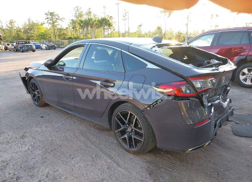 Photo 3 of 2022 Honda Civic SPORT TOURING (VIN 19XFL1H88NE024448)