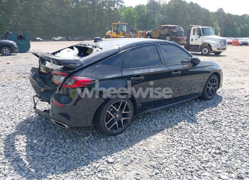 Photo 4 of 2023 Honda Civic SPORT TOURING (VIN 19XFL1H88PE001075)