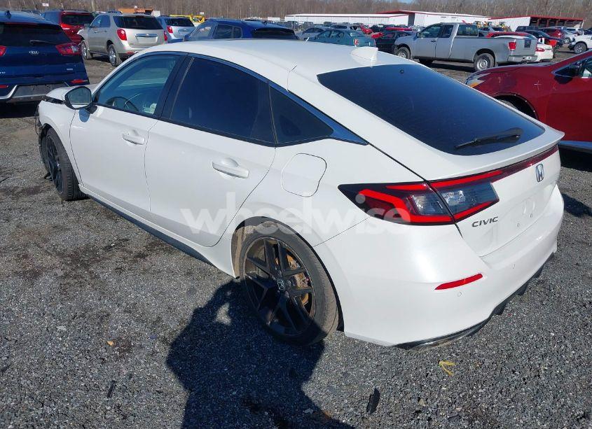 Photo 3 of 2022 Honda Civic SPORT TOURING (VIN 19XFL1H89NE001521)