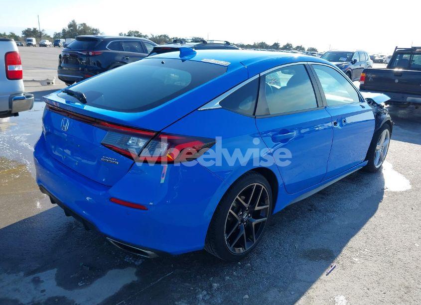 Photo 4 of 2022 Honda Civic SPORT TOURING (VIN 19XFL1H89NE002586)