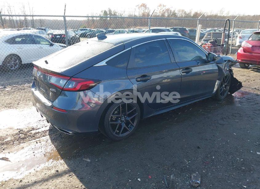 Photo 4 of 2022 Honda Civic SPORT TOURING (VIN 19XFL1H89NE018755)
