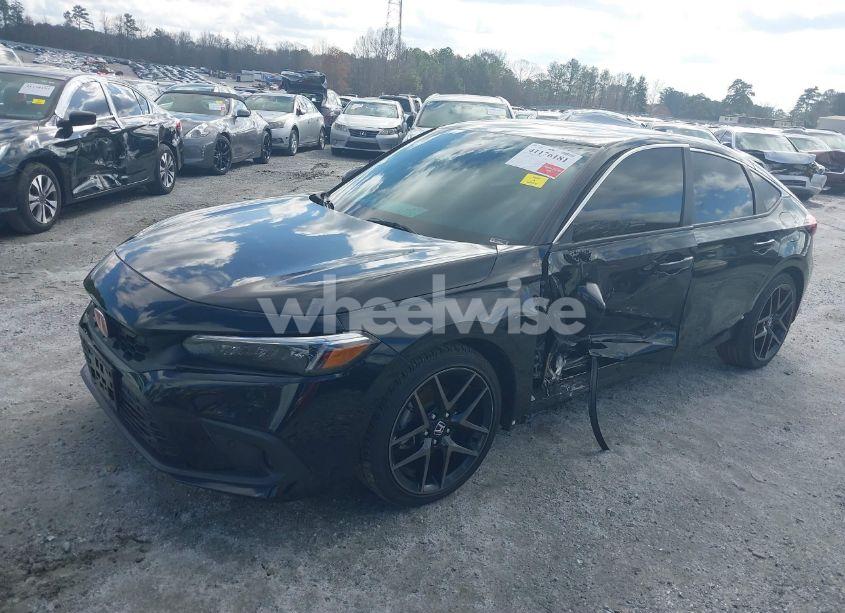 Photo 2 of 2022 Honda Civic SPORT TOURING (VIN 19XFL1H89NE020506)