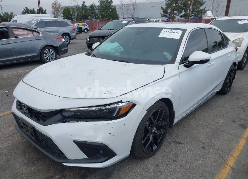 Photo 2 of 2023 Honda Civic SPORT TOURING (VIN 19XFL1H89PE004521)