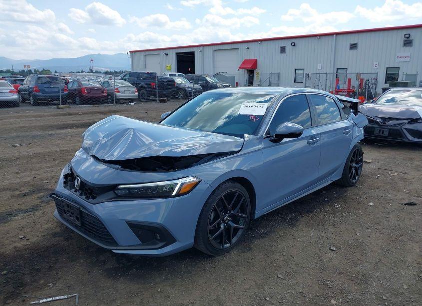 Photo 2 of 2022 Honda Civic SPORT TOURING (VIN 19XFL1H8XNE024287)