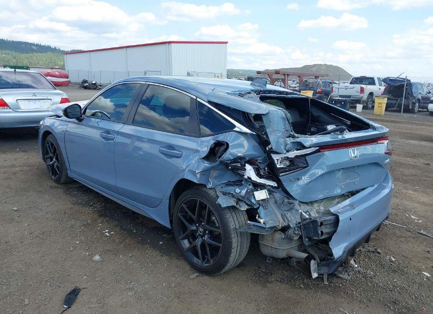 Photo 3 of 2022 Honda Civic SPORT TOURING (VIN 19XFL1H8XNE024287)
