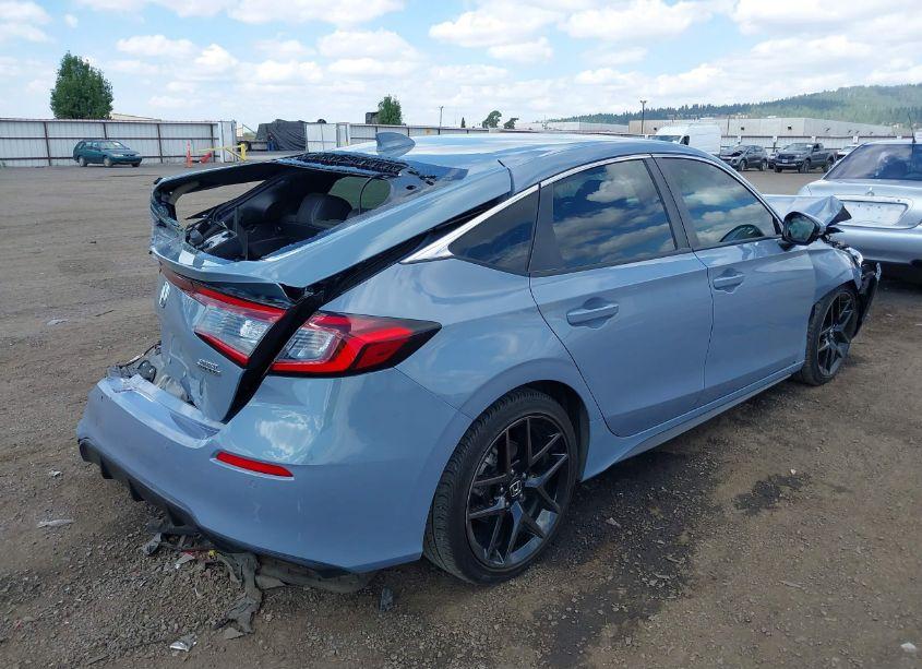 Photo 4 of 2022 Honda Civic SPORT TOURING (VIN 19XFL1H8XNE024287)