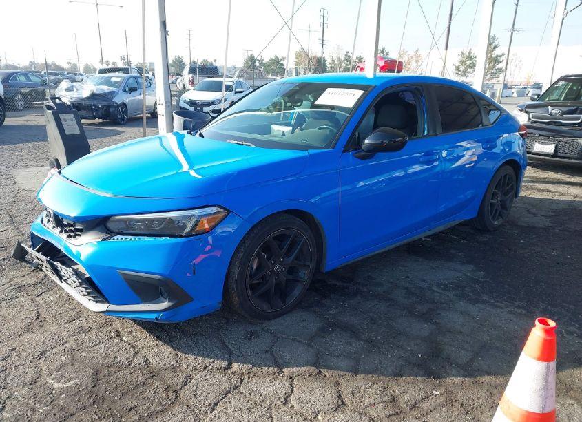 Photo 2 of 2022 Honda Civic SPORT (VIN 19XFL2G86NE002990)