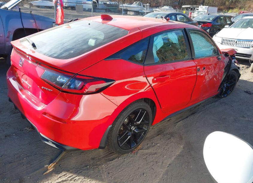 Photo 4 of 2022 Honda Civic SPORT (VIN 19XFL2H80NE002384)