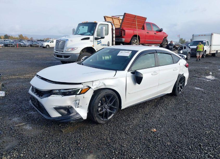 Photo 2 of 2022 Honda Civic SPORT (VIN 19XFL2H80NE021789)