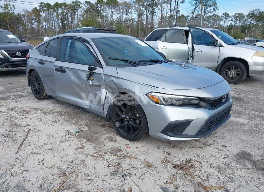 2022 Honda Civic SPORT (VIN 19XFL2H81NE001597) main photo