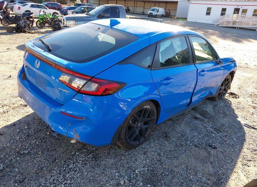 Photo 4 of 2022 Honda Civic SPORT (VIN 19XFL2H81NE014494)