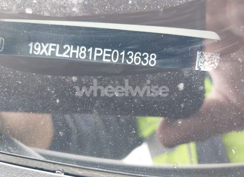 Photo 9 of 2023 Honda Civic SPORT (VIN 19XFL2H81PE013638)