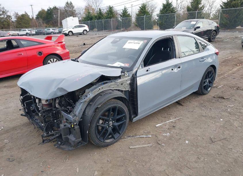 Photo 2 of 2022 Honda Civic SPORT (VIN 19XFL2H82NE003150)