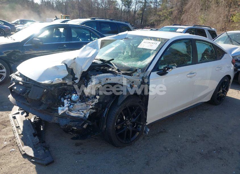 Photo 2 of 2022 Honda Civic SPORT (VIN 19XFL2H82NE007361)