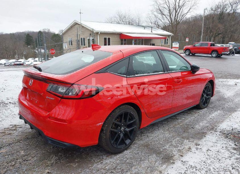 Photo 4 of 2023 Honda Civic SPORT (VIN 19XFL2H82PE021411)