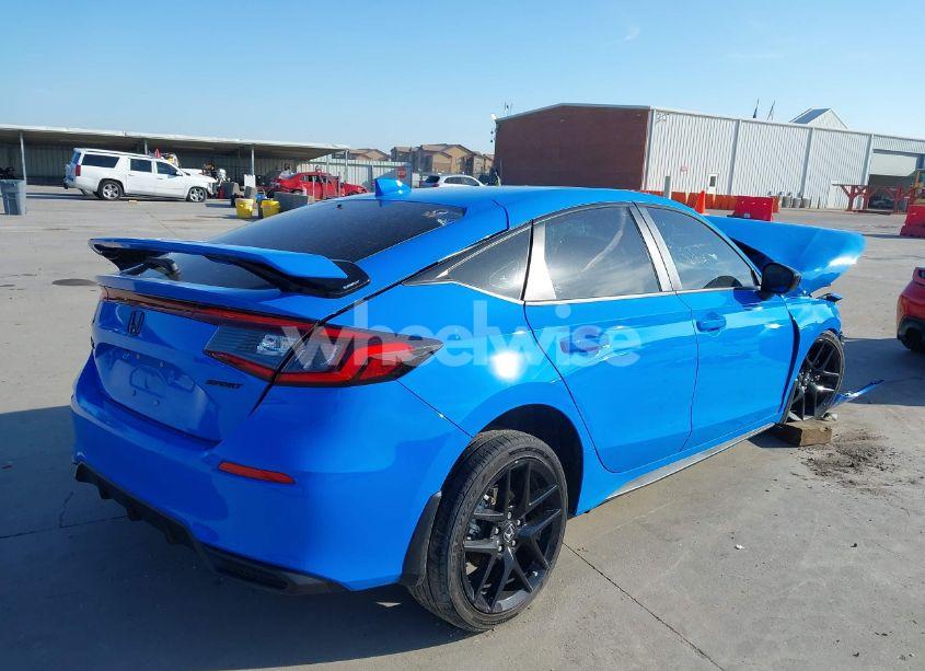 Photo 4 of 2025 Honda Civic SPORT (VIN 19XFL2H82SE006206)