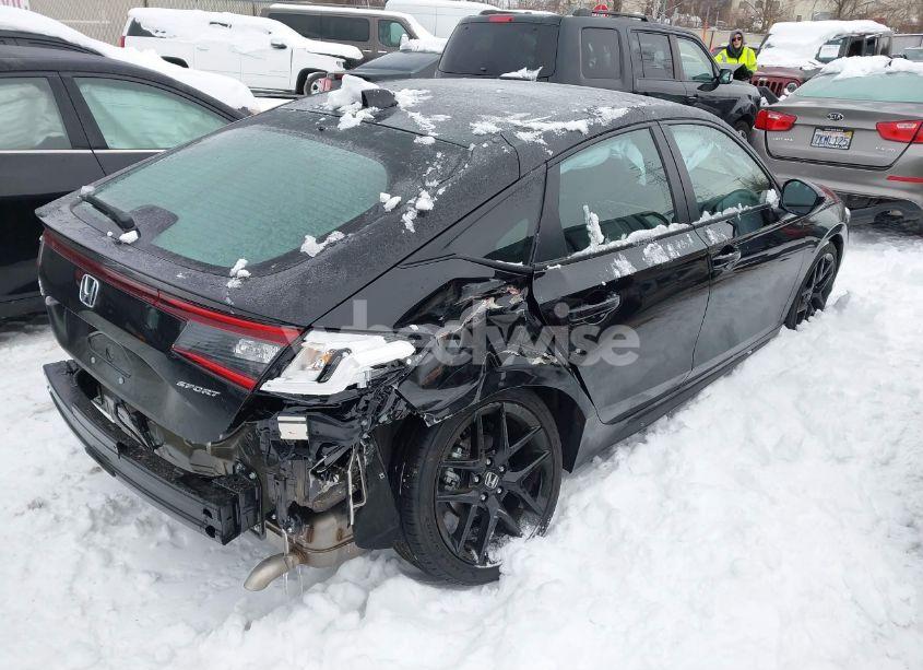 Photo 4 of 2025 Honda Civic SPORT (VIN 19XFL2H82SE008568)