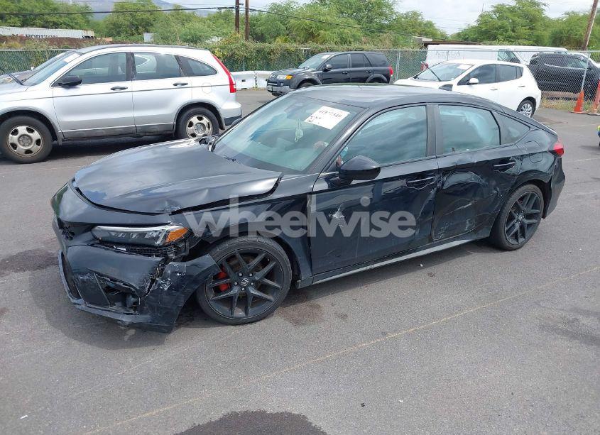 Photo 2 of 2022 Honda Civic SPORT (VIN 19XFL2H83NE007756)