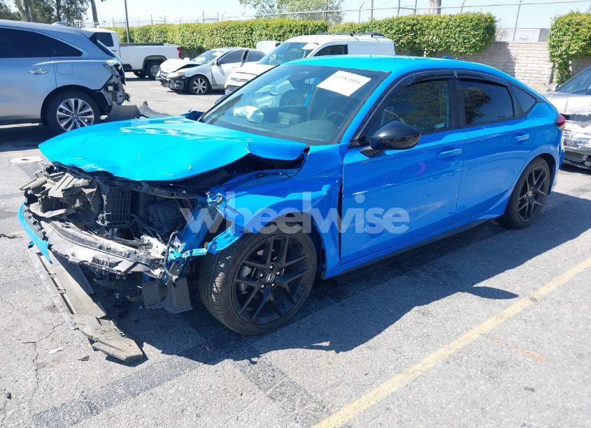 Photo 2 of 2022 Honda Civic SPORT (VIN 19XFL2H83NE011208)