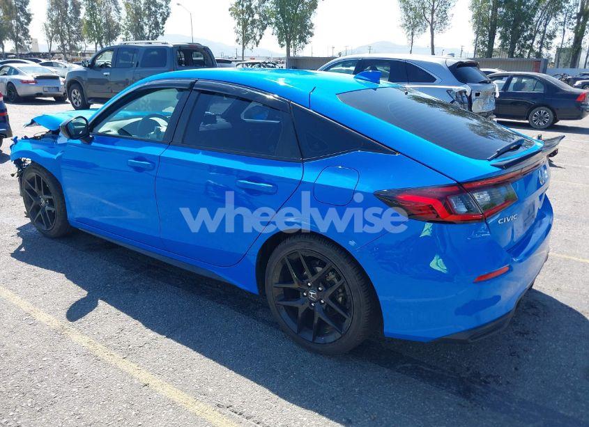 Photo 3 of 2022 Honda Civic SPORT (VIN 19XFL2H83NE011208)