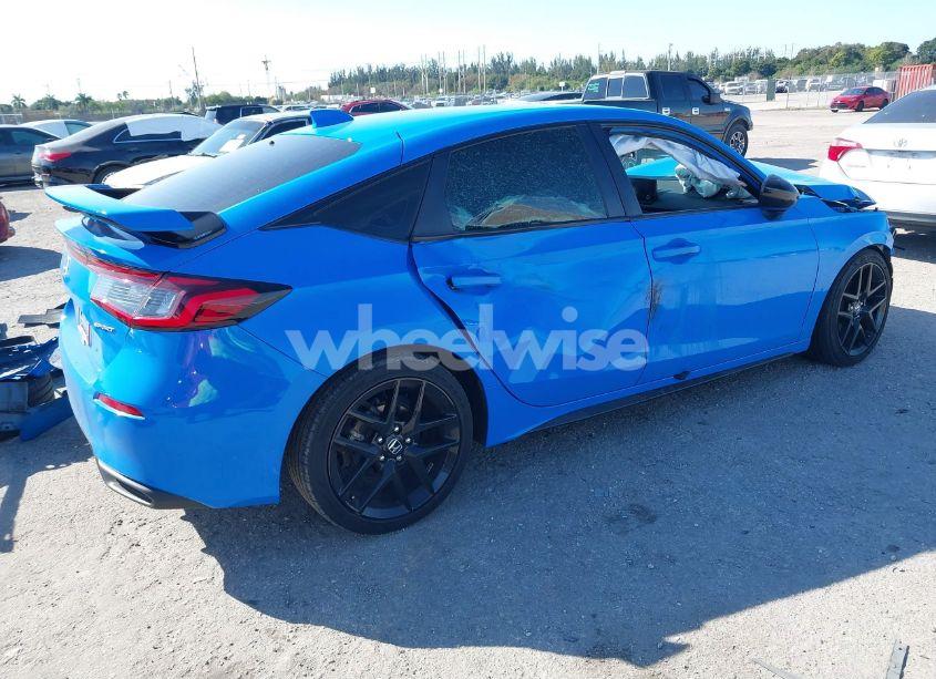 Photo 4 of 2022 Honda Civic SPORT (VIN 19XFL2H83NE012908)