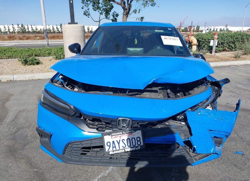 Photo 12 of 2022 Honda Civic SPORT (VIN 19XFL2H83NE014769)