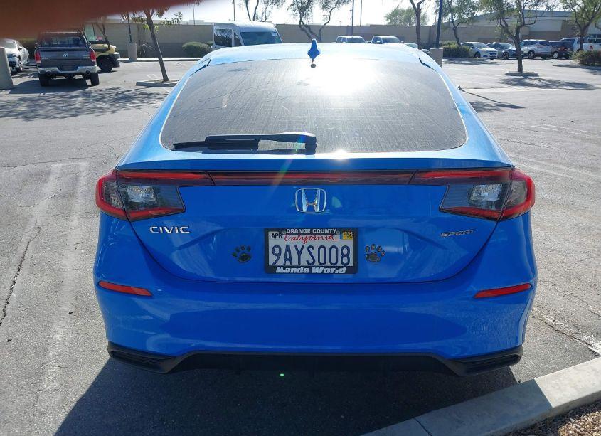 Photo 16 of 2022 Honda Civic SPORT (VIN 19XFL2H83NE014769)