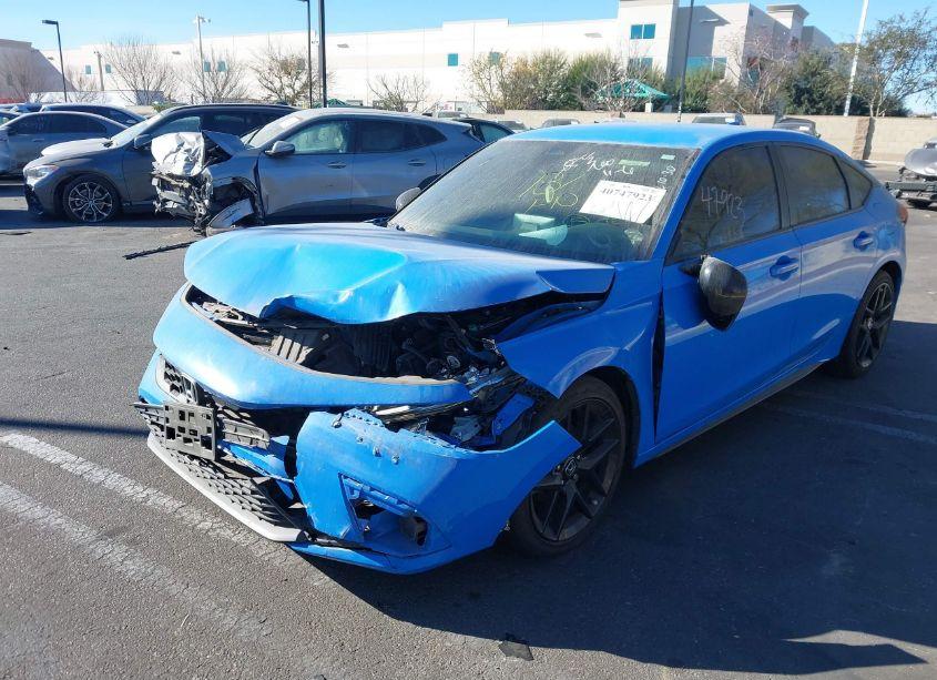 Photo 2 of 2022 Honda Civic SPORT (VIN 19XFL2H83NE014769)