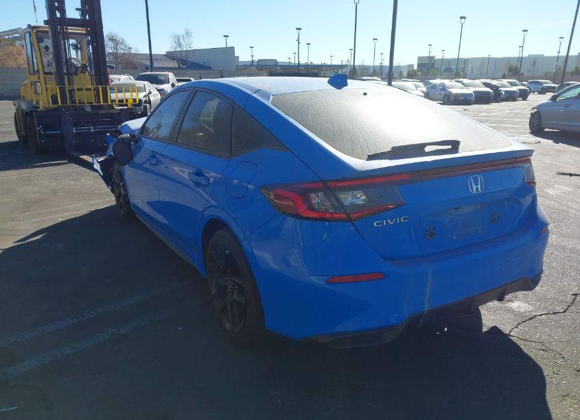 Photo 3 of 2022 Honda Civic SPORT (VIN 19XFL2H83NE014769)