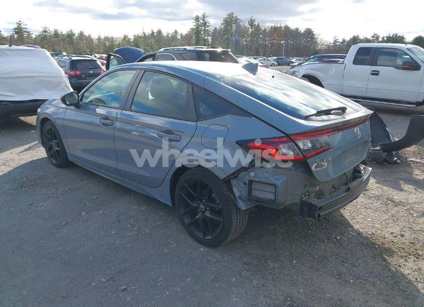 Photo 3 of 2022 Honda Civic SPORT (VIN 19XFL2H83NE017848)