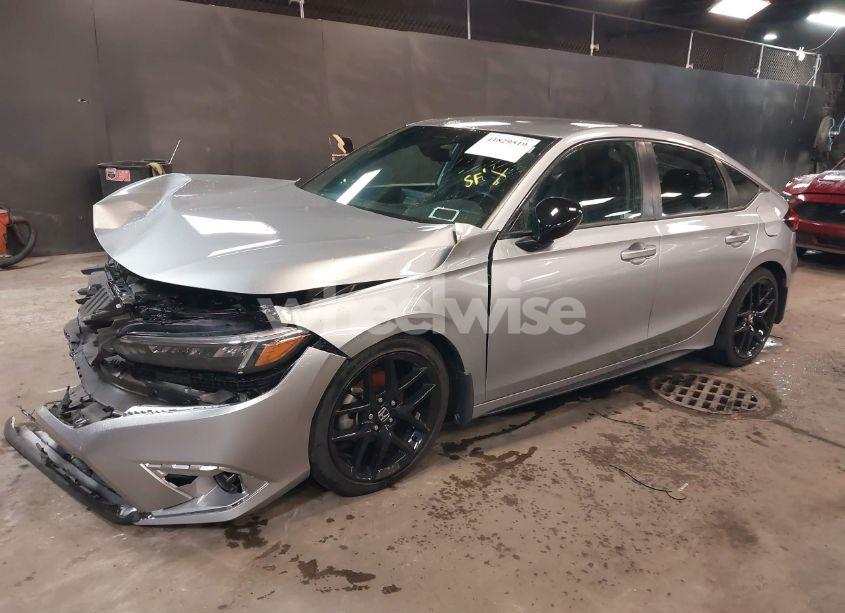 Photo 2 of 2023 Honda Civic SPORT (VIN 19XFL2H83PE010062)