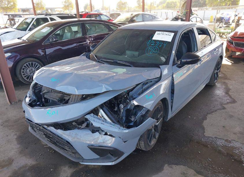 Photo 2 of 2024 Honda Civic SPORT (VIN 19XFL2H83RE020884)