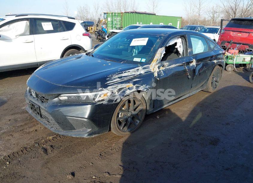 Photo 2 of 2024 Honda Civic SPORT (VIN 19XFL2H83RE021193)