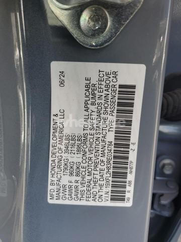 2024 HONDA CIVIC SPORT (VIN 19XFL2H83RE034784) main photo
