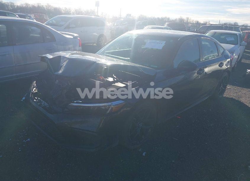 Photo 2 of 2022 Honda Civic SPORT (VIN 19XFL2H84NE006499)