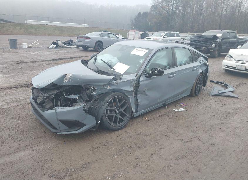 Photo 2 of 2022 Honda Civic SPORT (VIN 19XFL2H84NE011427)