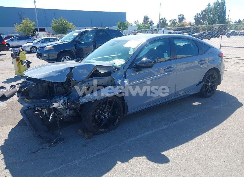 Photo 2 of 2022 Honda Civic SPORT (VIN 19XFL2H84NE013601)