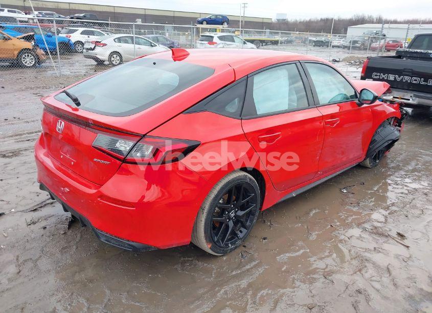 Photo 4 of 2022 Honda Civic SPORT (VIN 19XFL2H84NE021942)