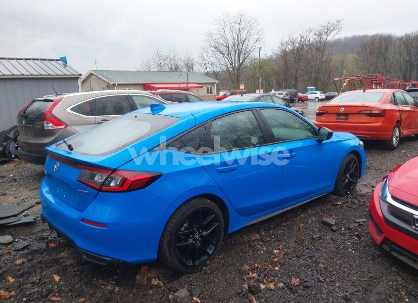 Photo 4 of 2025 Honda Civic SPORT (VIN 19XFL2H84SE009477)