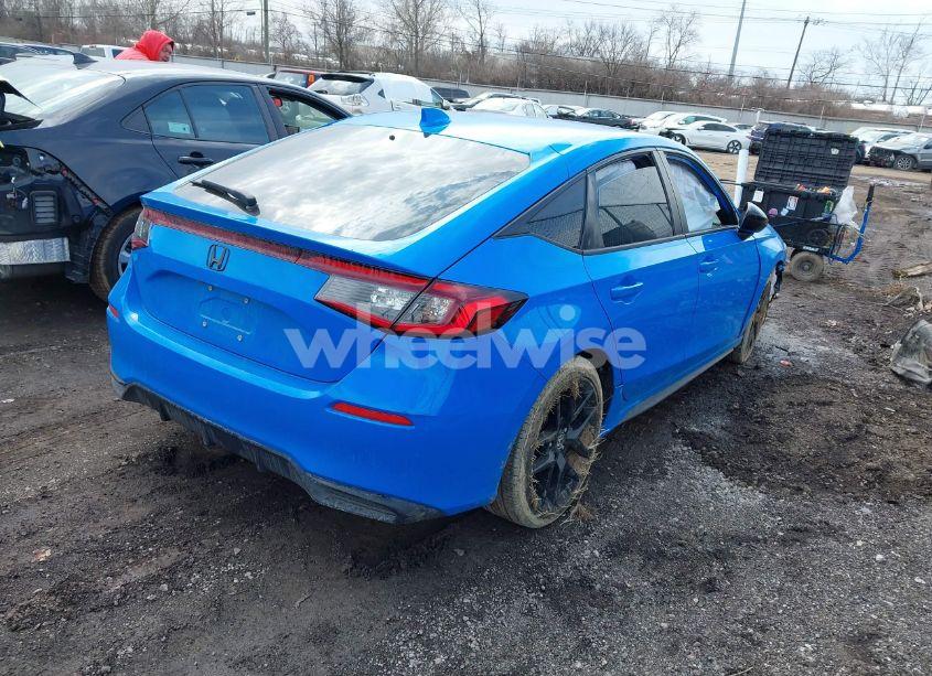 Photo 4 of 2022 Honda Civic SPORT (VIN 19XFL2H85NE016510)