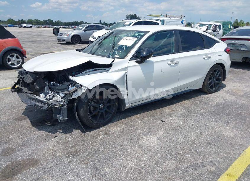 Photo 2 of 2022 Honda Civic SPORT (VIN 19XFL2H85NE018788)