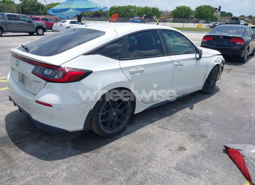 Photo 4 of 2022 Honda Civic SPORT (VIN 19XFL2H85NE018788)