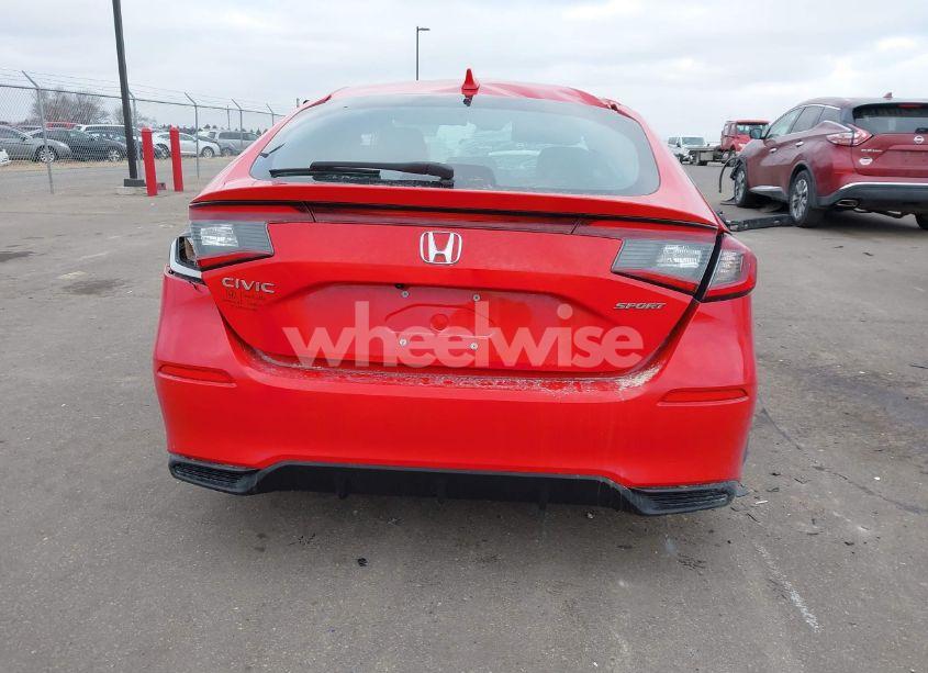 Photo 16 of 2022 Honda Civic SPORT (VIN 19XFL2H85NE023845)