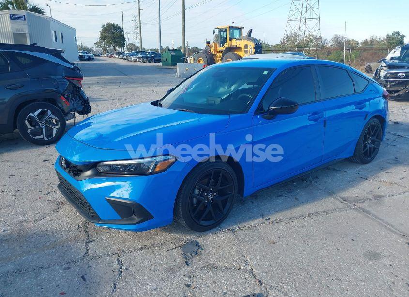 Photo 2 of 2023 Honda Civic SPORT (VIN 19XFL2H85PE006840)