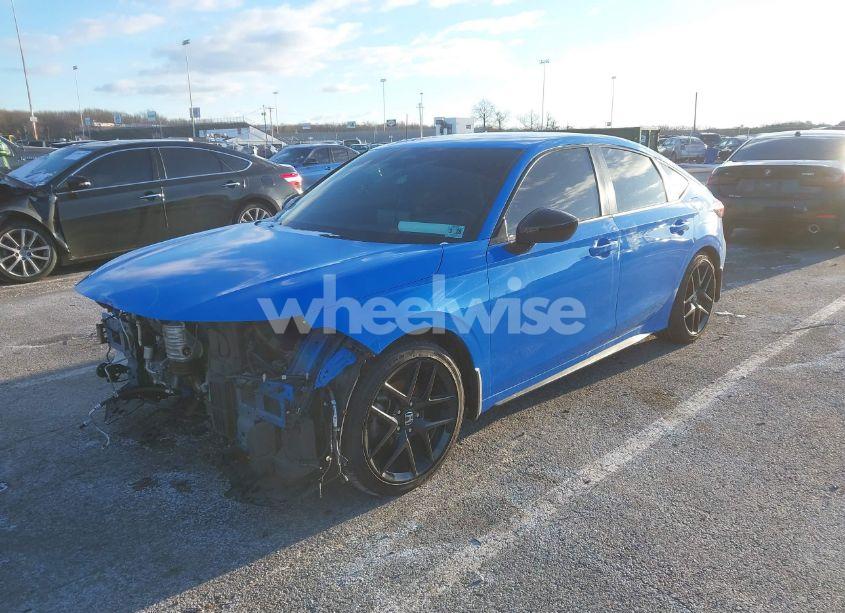 Photo 2 of 2023 Honda Civic SPORT (VIN 19XFL2H85PE007700)