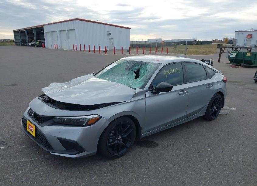 Photo 2 of 2023 Honda Civic SPORT (VIN 19XFL2H85PE021290)